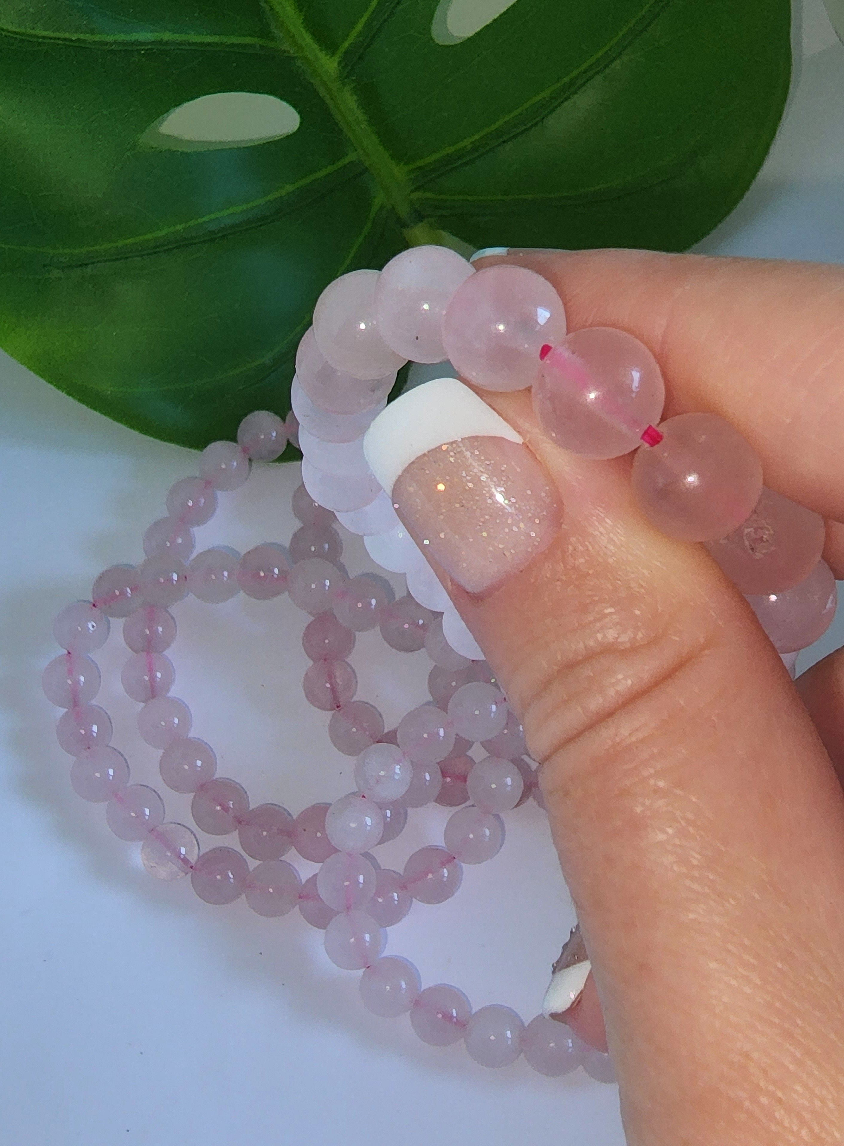 Rose Quartz Stretch Bracelet