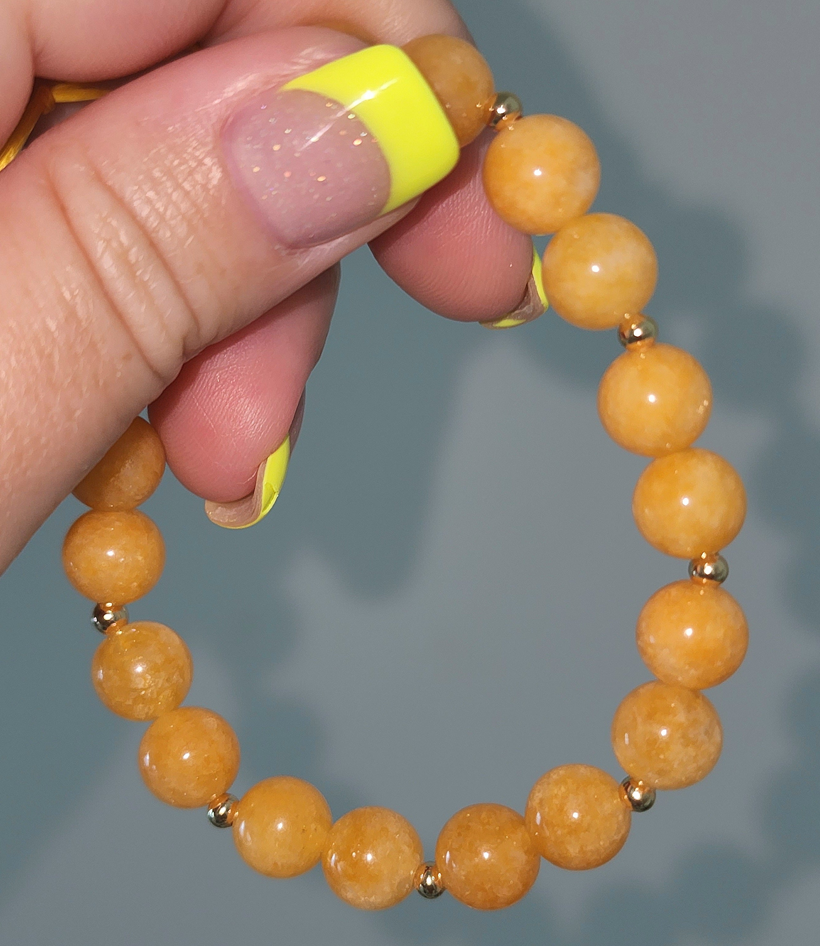 Beeswax Jade Bracelet small