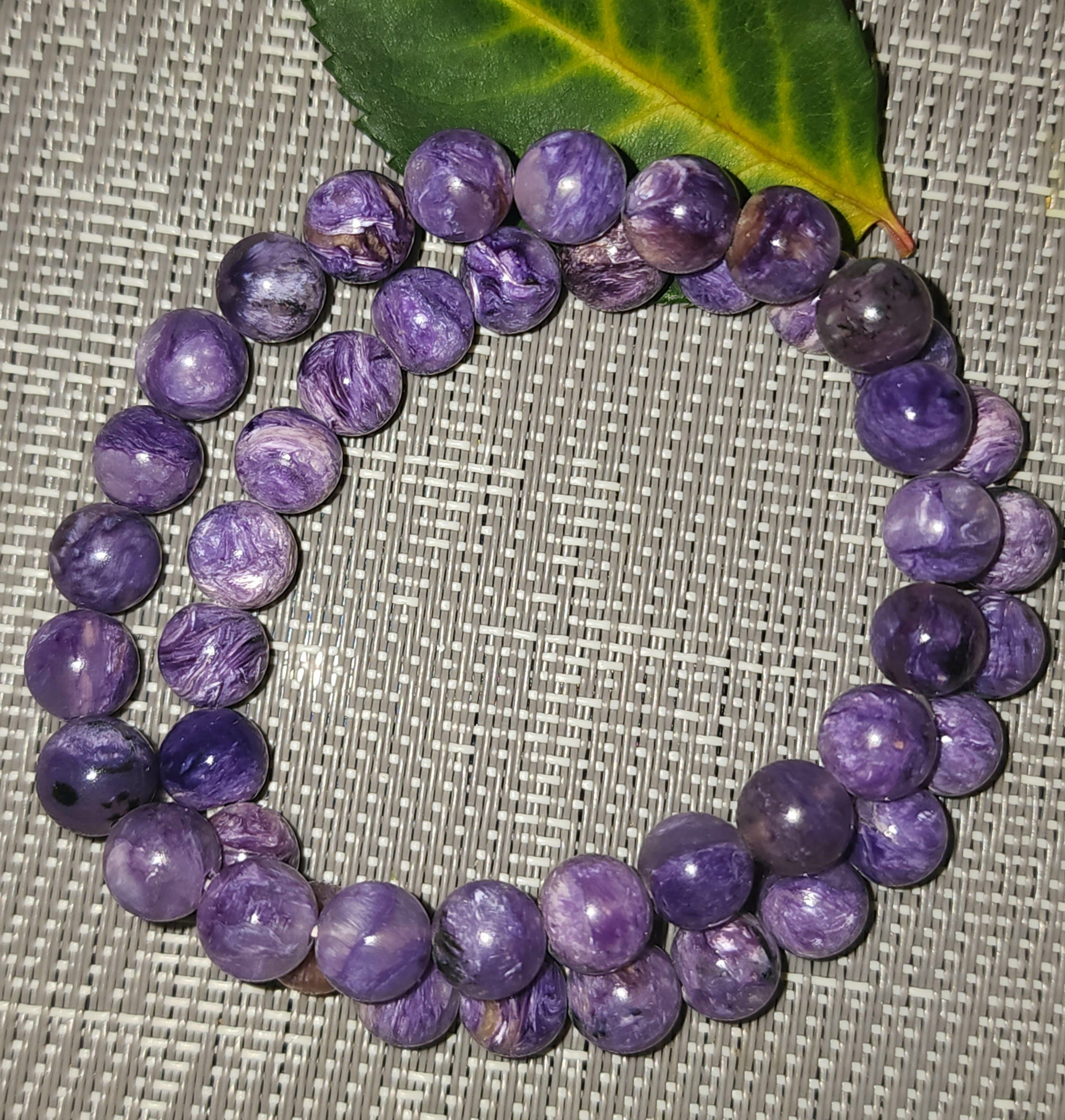 Charoite bracelet