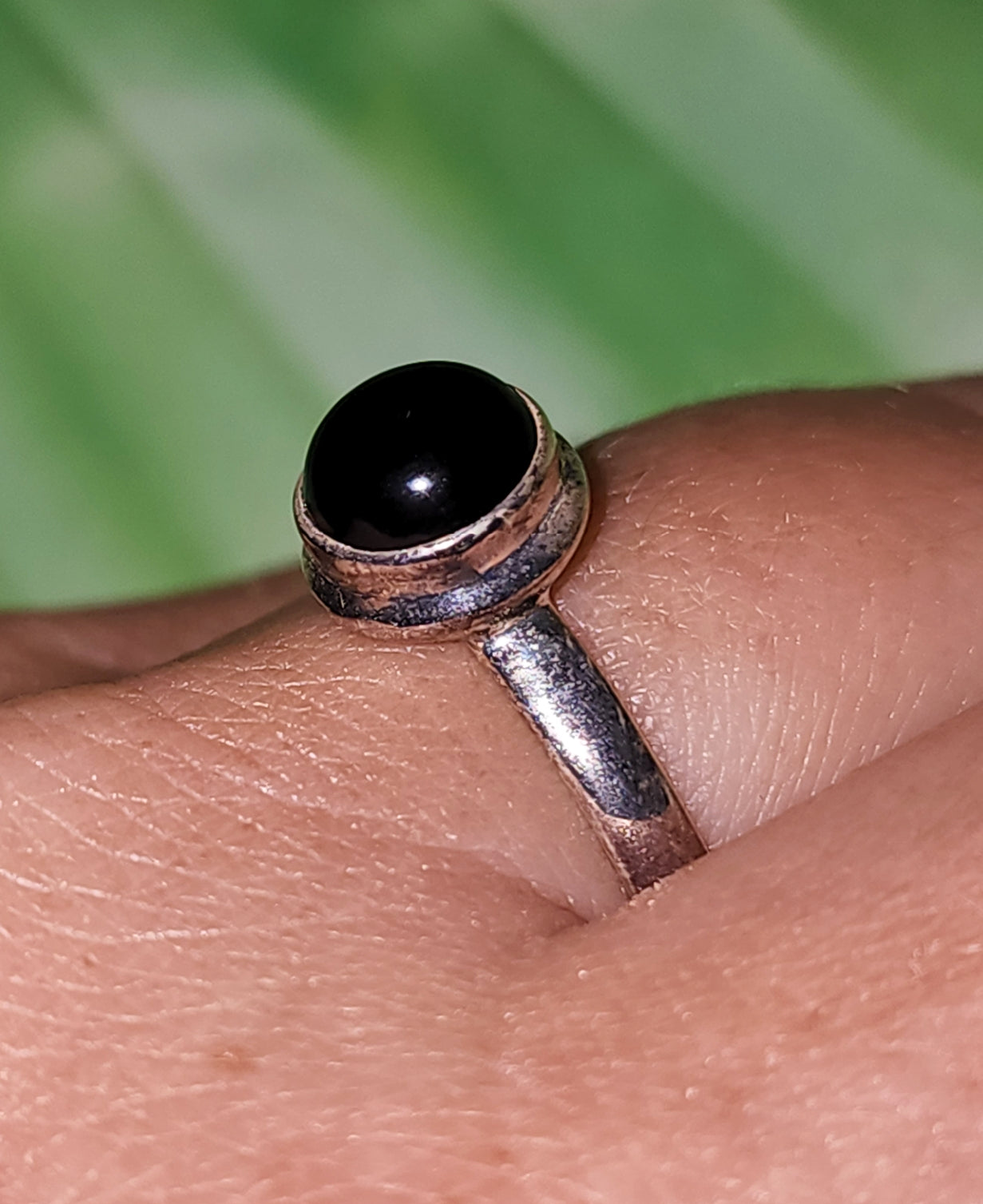 Black Tourmaline Ring