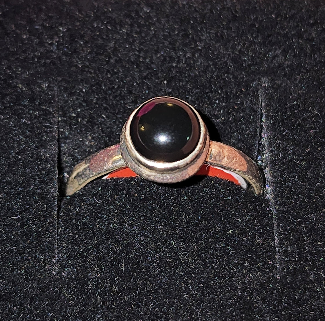 Black Tourmaline Ring