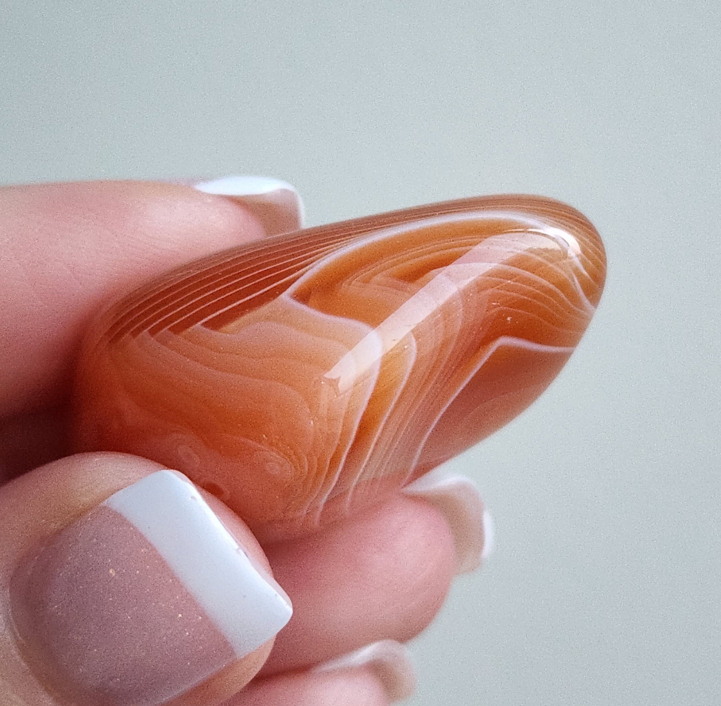 Apricot Agate Tumble