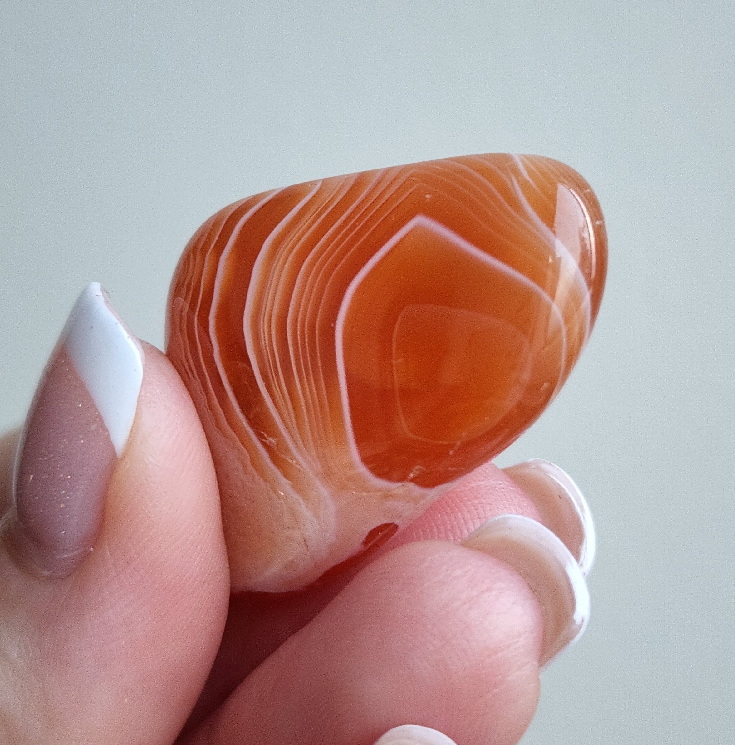 Apricot Agate Tumble