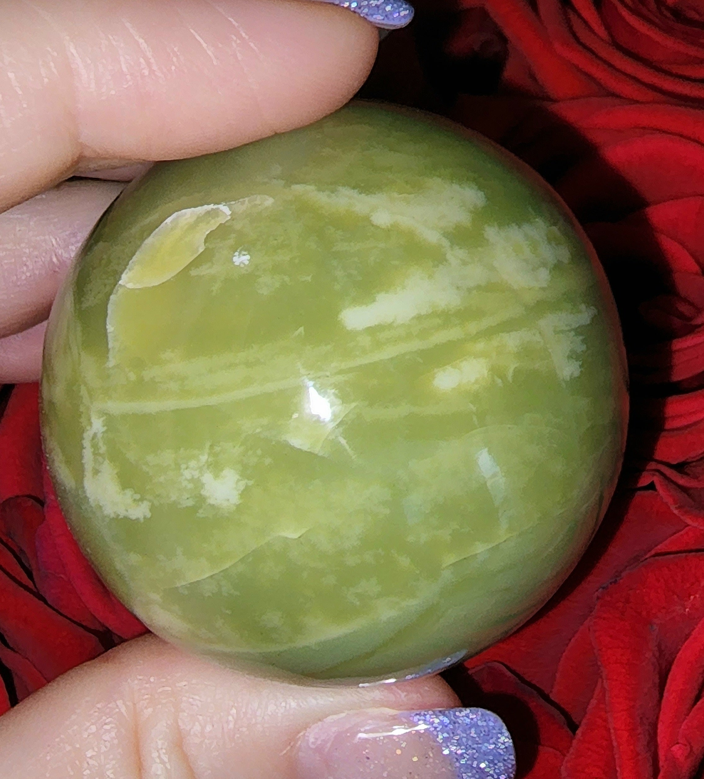 Green Opal Sphere