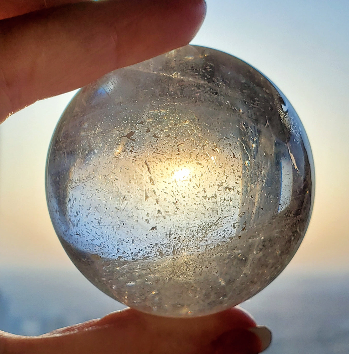 Clear Quartz Sphere
