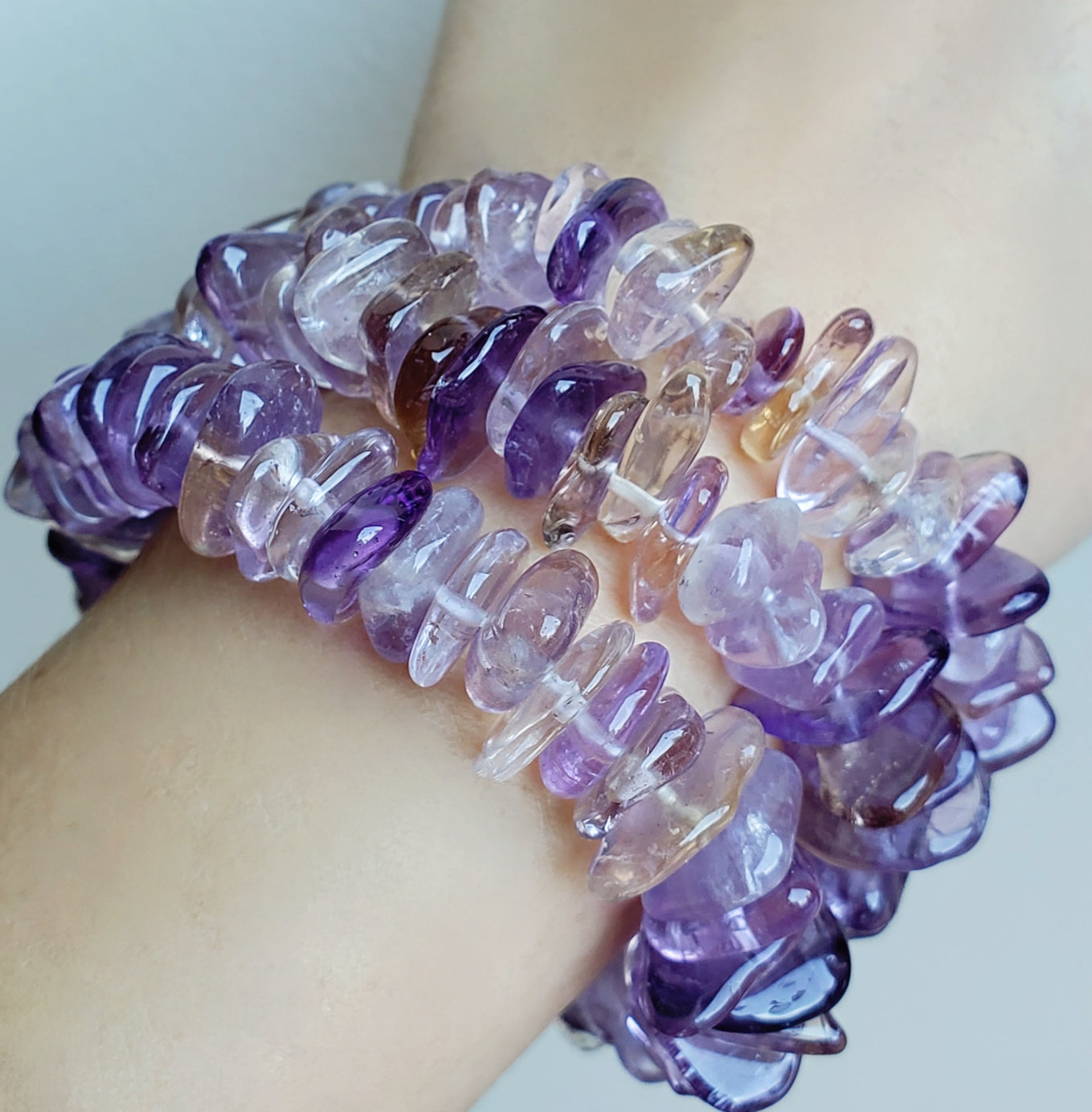 Ametrine Chips Bracelet